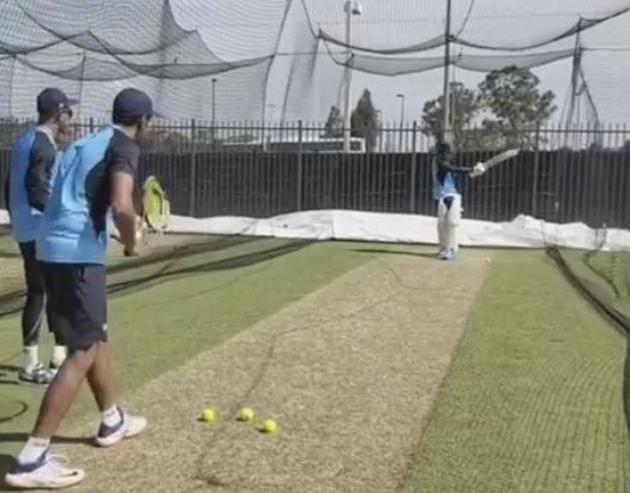 Indian spinner R Ashwin giving throw downs to KL Rahul (Instagram video grab)