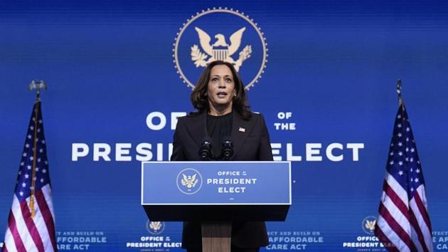 Will get Covid-19 under control by listening to experts: Kamala Harris