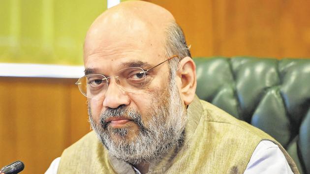Earlier this month, Union home minister Amit Shah was on a two-day visit to Bengal to take stock of the party’s organisational preparedness.(PTI Photo)