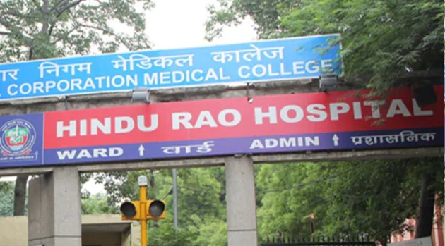 Hindu Rao hospital is the largest municipal hospital in Delhi and after being a designated coronavirus facility since June 14, it was removed from the list on October 13 in view of its low occupancy. (Image via Twitter) Hindu Rao hospital is the largest municipal hospital in Delhi and after being a designated coronavirus facility since June 14, it was removed from the list on October 13 in view of its low occupancy. (Image via Twitter)