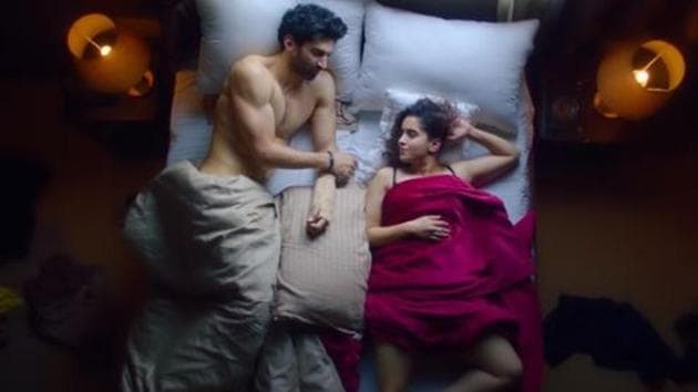 630px x 354px - Sanya Malhotra was 'nervous' about filming lovemaking scenes with Aditya  Roy Kapur in Ludo, but 'my god, he's good looking' | Bollywood - Hindustan  Times