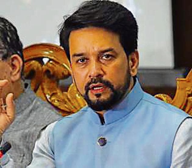 Union minister of state for finance Anurag Thakur urged the chief minister to convene a meeting with the officials concerned and direct them to expedite the process.(HT File Photo)