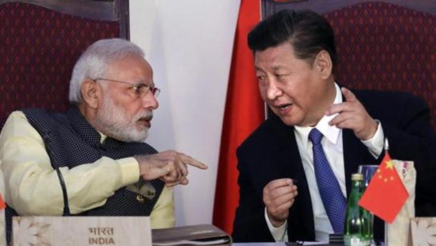Prime Minister Narendra Modi with Chinese President Xi Jinping (AP photo) Prime Minister Narendra Modi with Chinese President Xi Jinping (AP photo)