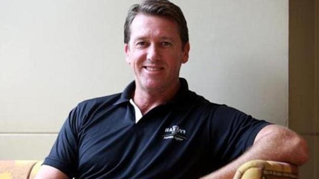 Glenn McGrath.(AMAL KS /HINDUSTAN TIMES)