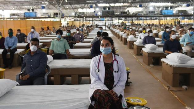 The current 3,500 ICU beds will be increased to 6,000 in the next few days in the national capital. (Vipin Kumar/HT PHOTO) The current 3,500 ICU beds will be increased to 6,000 in the next few days in the national capital. (Vipin Kumar/HT PHOTO)