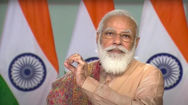 Prime Minister Narendra Modi addressed the 3rd Annual Bloomberg New Economy Forum. (File Photo)(PTI) Prime Minister Narendra Modi addressed the 3rd Annual Bloomberg New Economy Forum. (File Photo)(PTI)