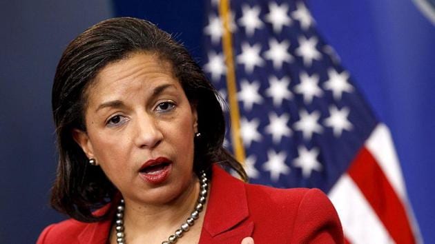 According to US media reports, Susan Rice is considered as the frontrunner for secretary of state.(File photo)