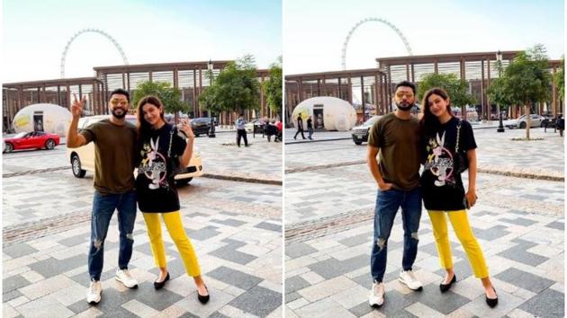 Gauahar Khan and Zaid Darbar are holidaying in Dubai.