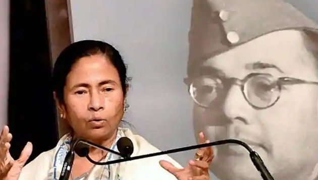 West Bengal chief minister Mamata Banerjee said a national holiday on January 23 to mark the birth anniversary of Subhash Chandra Bose would be an appropriate recognition to the iconic freedom fighter.(PTI FILE PHOTO)