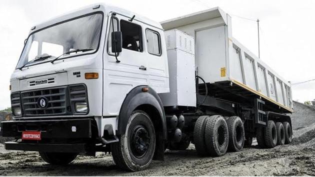 The flagship electric truck of the Company IPLT Rhino 5523 in operation.(Infraprime Logistics Technologies (IPLTech))