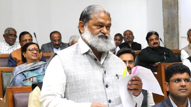 Haryana home minister Anil Vij on Wednesday offered to be the first volunteer for Phase 3 trial of Covaxin in Haryana. (Keshav Singh/HT File Photo) Haryana home minister Anil Vij on Wednesday offered to be the first volunteer for Phase 3 trial of Covaxin in Haryana. (Keshav Singh/HT File Photo)