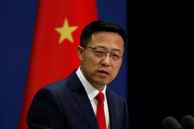 Zhao Lijian’s comments came as Australian Prime Minister Scott Morrison was in Tokyo to sign a defense agreement with Japan.(REUTERS) Zhao Lijian’s comments came as Australian Prime Minister Scott Morrison was in Tokyo to sign a defense agreement with Japan.(REUTERS)