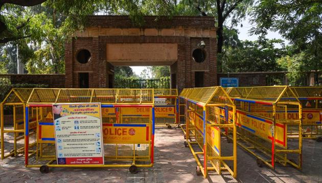 Delhi University(Amal KS/HT PHOTO)