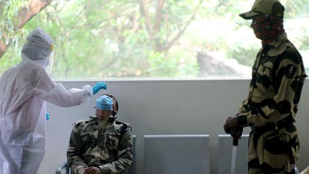 In the first 17 days of November, the number of new cases and deaths registered was 74,103 and 2,191 respectively. The month of October saw 293,960 cases at a daily average of 9,483 cases and 234 deaths. (ANI File) In the first 17 days of November, the number of new cases and deaths registered was 74,103 and 2,191 respectively. The month of October saw 293,960 cases at a daily average of 9,483 cases and 234 deaths. (ANI File)