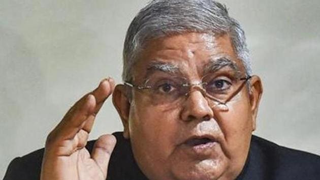 West Bengal governor Jagdeep Dhankhar has asked for a report on the incident from Bengal home secretary and Bengal top cop.(PTI Photo) West Bengal governor Jagdeep Dhankhar has asked for a report on the incident from Bengal home secretary and Bengal top cop.(PTI Photo)