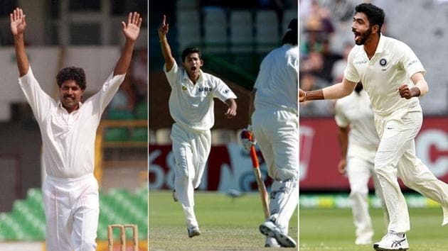 Kapil Dev, Ajit Agarkar and Jasprit Bumrah have delivered India’s three biggest match-winning contributions with the ball.(Getty Images)
