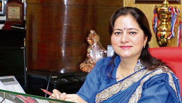 ANJANA GUPTA,principal, DAV International School, Amritsar. (HT) ANJANA GUPTA,principal, DAV International School, Amritsar. (HT)