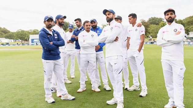 Virat Kohli with his players during the India-New Zealand Test series earlier this year. (Getty Images) Virat Kohli with his players during the India-New Zealand Test series earlier this year. (Getty Images)