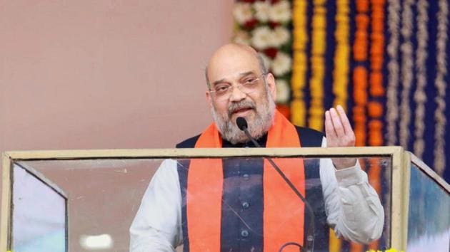 The meeting and Shah’s visit come close on the heels of the BJP launching a month-long Vetrivel yatra (victorious spear march) of popular Tamil deity, Lord Muruga, to “expose an anti-Hindu propaganda”(PTI file photo)