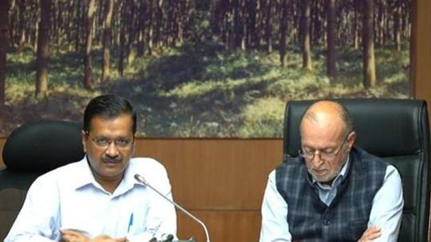The duo appealed to the residents of Delhi to strictly adhere to Covid-19 measures. (PTI) The duo appealed to the residents of Delhi to strictly adhere to Covid-19 measures. (PTI)