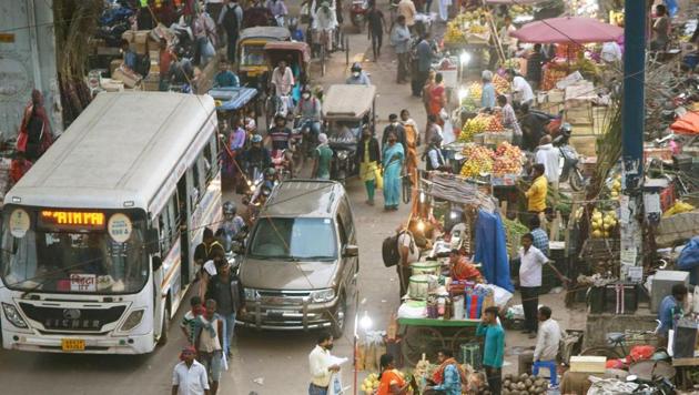 Buses to Bihar too saw a decrease in passengers. GS Yadav, who runs the Jai Mata Di Travels and operates buses from Delhi to Bihar, said the number of passengers have dipped by 20% compared to the Chhath last year. (Santosh Kumar/HT Photo) Buses to Bihar too saw a decrease in passengers. GS Yadav, who runs the Jai Mata Di Travels and operates buses from Delhi to Bihar, said the number of passengers have dipped by 20% compared to the Chhath last year. (Santosh Kumar/HT Photo)