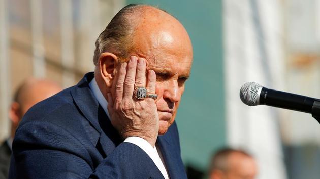Giuliani went on to claim that Philadelphia has cheated in about every single election in the last 60 years.(REUTERS) Giuliani went on to claim that Philadelphia has cheated in about every single election in the last 60 years.(REUTERS)