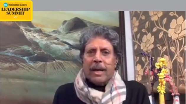 Kapil Dev speaks at HTLS 2020