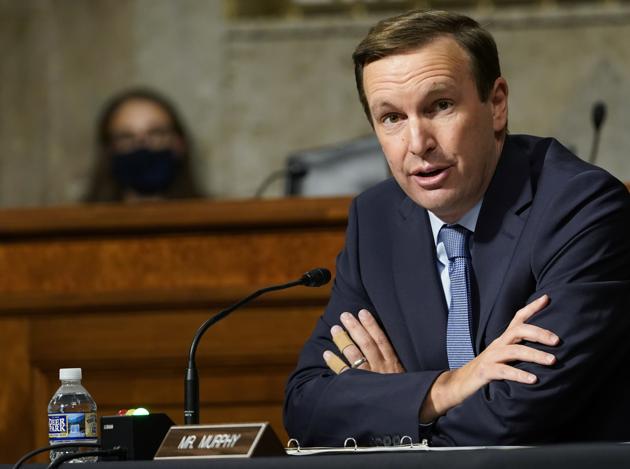 Senator Chris Murphy said on Twitter that the Trump administration’s vaccine distribution team have not briefed President elect Joe Biden’s team.(AP)