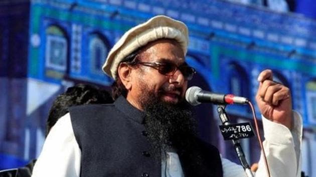Saeed was given two separate five-year prison terms under provisions of the Anti-Terrorism Act for using and providing funds for acts of terrorism.(Reuters file photo)