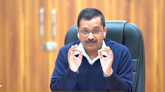 While speaking on Delhi’s air pollution, Kejriwal stated that the rise in pollution levels in winter since October 10 was due to stubble burning, and is a factor that is not in the city’s control, but contributes to worsening of the viral infection in the capital. (HT Photo)