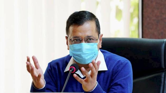 In a video press briefing after the meeting, Kejriwal said, “All political parties have agreed to collectively serve the people of Delhi by leaving politics aside in this time of Covid-19 calamity.”(PTI)