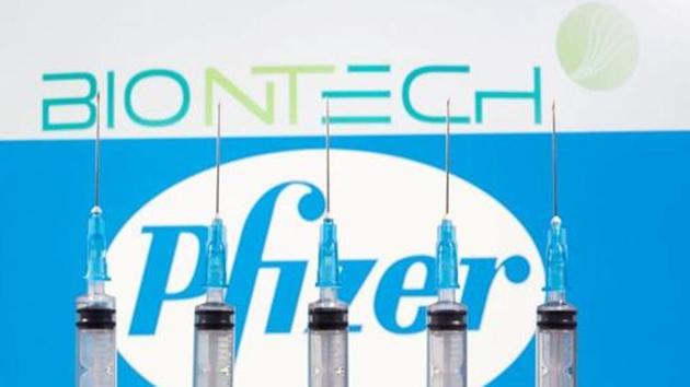 The action comes days after Pfizer Inc. and its German partner BioNTech announced that its vaccine appears 95% effective at preventing mild to severe Covid-19 disease in a large, ongoing study.(Reuters)