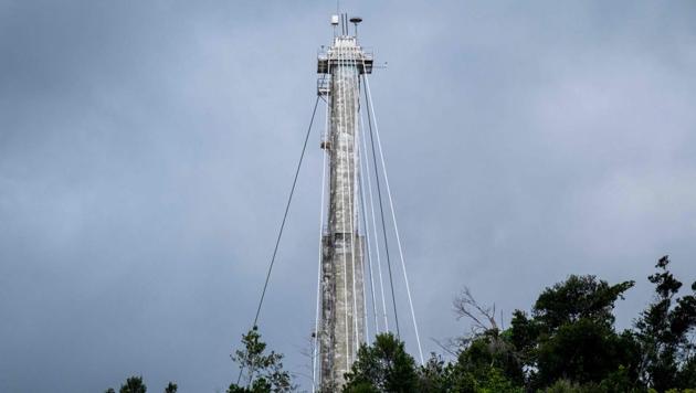 Scientists worldwide depend on the Arecibo Observatory in Puerto Rico to search for planets, asteroids and extraterrestrial life.(AFP) Scientists worldwide depend on the Arecibo Observatory in Puerto Rico to search for planets, asteroids and extraterrestrial life.(AFP)