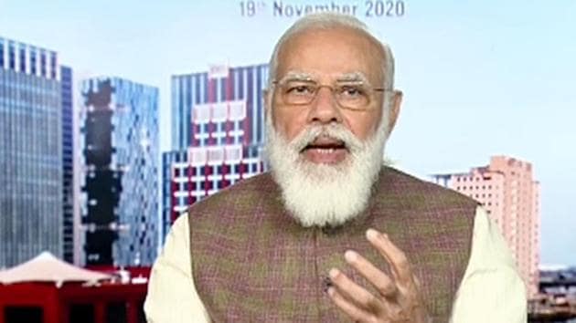 Prime Minister Narendra Modi met home minister Amit Shah, national security advisor Ajit Doval and foreign secretary Harsh Vardhan Shringla over the Nagrota encounter in Jammu and Kashmir.(ANI) Prime Minister Narendra Modi met home minister Amit Shah, national security advisor Ajit Doval and foreign secretary Harsh Vardhan Shringla over the Nagrota encounter in Jammu and Kashmir.(ANI)