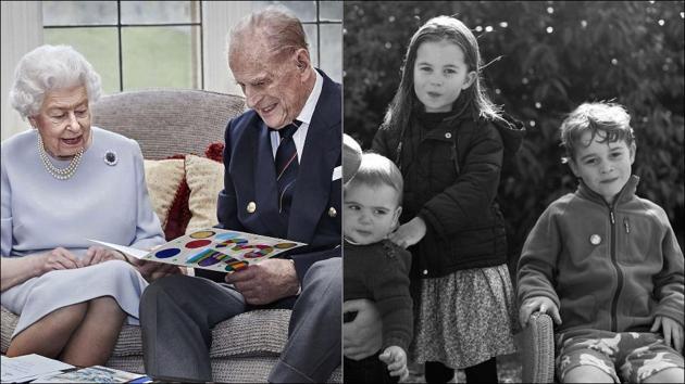 Royal kids’ handmade card for their great-grandparents is too adorable to miss(Instagram/kensingtonroyal)