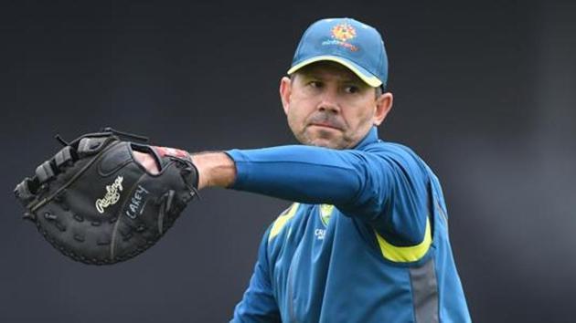 Ricky Ponting coach of Australia takes part during a Australia Nets Session at Trent Bridge.(Getty Images)