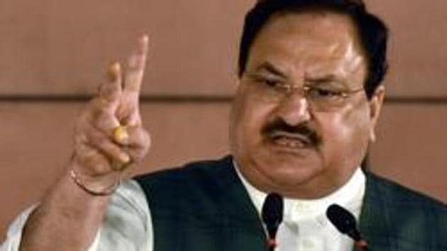 BJP National President JP Nadda.(ANI)