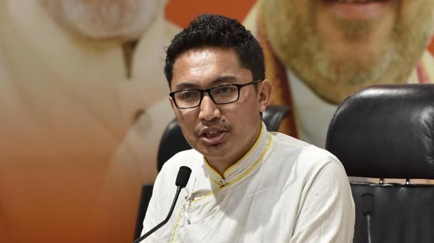 Ladakh MP Jamyang Tsering Namgyal. (Sanjeev Verma/HT PHOTO) Ladakh MP Jamyang Tsering Namgyal. (Sanjeev Verma/HT PHOTO)