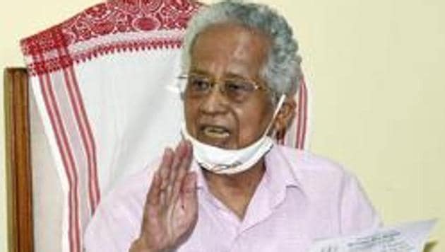 Former Assam Chief Minister Tarun Gogoi.(ANI)