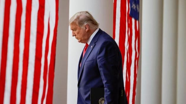 US President Donald Trump.(REUTERS) US President Donald Trump.(REUTERS)