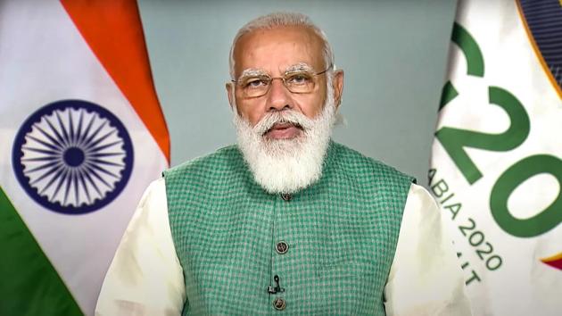 Prime Minister Narendra Modi also said that India is exceeding targets set under the Paris Agreement and will reach its goal of generating 175 GW of renewable energy before the target date of 2022. (PTI Photo) Prime Minister Narendra Modi also said that India is exceeding targets set under the Paris Agreement and will reach its goal of generating 175 GW of renewable energy before the target date of 2022. (PTI Photo)