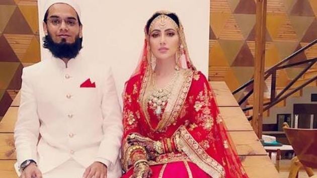 Sana Khan and Anas Sayed are married,