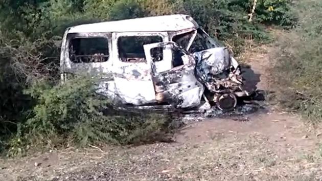 A woman was rescued from the SUV and admitted to a hospital, the officer said, adding that she is the lone survivor.(ANI)