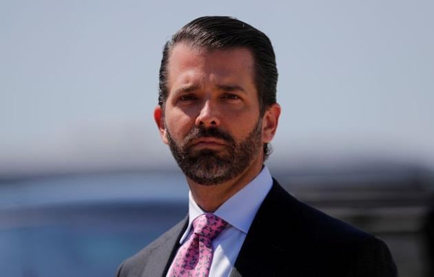 Donald Trump Jr has been “quarantining at his cabin since the result,” a spokesman said.(Reuters) Donald Trump Jr has been “quarantining at his cabin since the result,” a spokesman said.(Reuters)