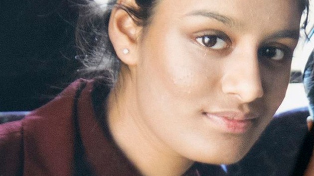 Shamima Begum, now 21, was one of three east London schoolgirls who traveled to Syria in 2015 to live under IS rule. (File photo) Shamima Begum, now 21, was one of three east London schoolgirls who traveled to Syria in 2015 to live under IS rule. (File photo)