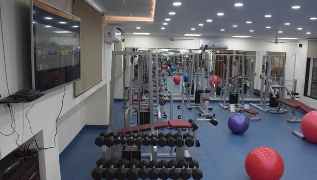 Of 42 community centres under the Chandigarh municipal corporation, 28 have gyms. Of 42 community centres under the Chandigarh municipal corporation, 28 have gyms.