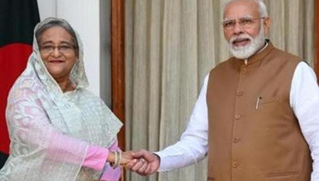 Prime Minister Narendra Modi and Bangladeshi PM Sheikh Hasina are expected to hold a virtual summit on December 17 to boost bilateral cooperation. (HT PHOTO.) Prime Minister Narendra Modi and Bangladeshi PM Sheikh Hasina are expected to hold a virtual summit on December 17 to boost bilateral cooperation. (HT PHOTO.)