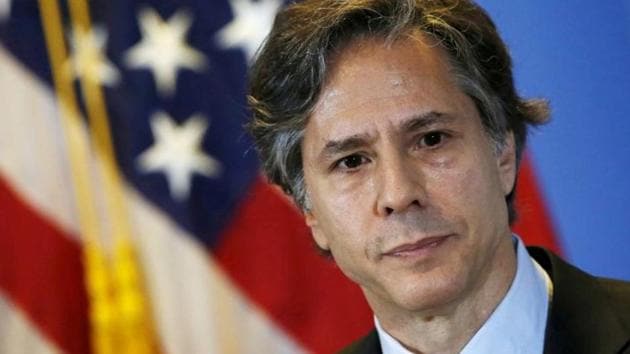 US Deputy Secretary of State Antony Blinken listens to journalists' questions during a news conference, at a hotel in Mexico City April 30, 2015.(REUTERS/ FILE)