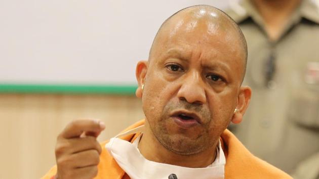 Uttar Pradesh Chief Minister Adityanath’s order came during a meeting to review the Covid-19 situation in the state.(ANI) Uttar Pradesh Chief Minister Adityanath’s order came during a meeting to review the Covid-19 situation in the state.(ANI)