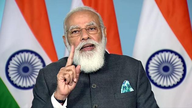 “I pray for the safety and well-being of those living in the affected areas,” PM Modi tweeted.(ANI Photo) “I pray for the safety and well-being of those living in the affected areas,” PM Modi tweeted.(ANI Photo)